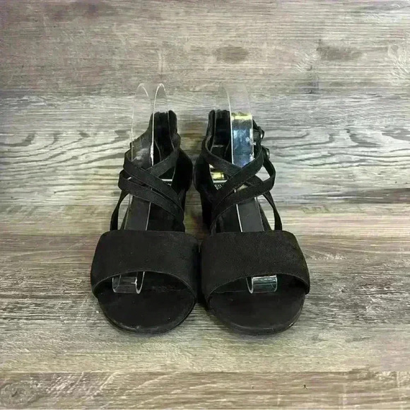 Eileen Fisher Vero Cuoio Double Strap Sandals - Picture 2 of 11